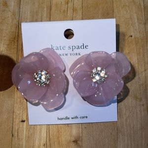 Kate Spade Flower Ear Rings NWT​